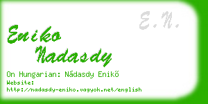 eniko nadasdy business card